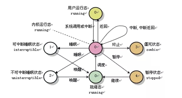ps -aux指令