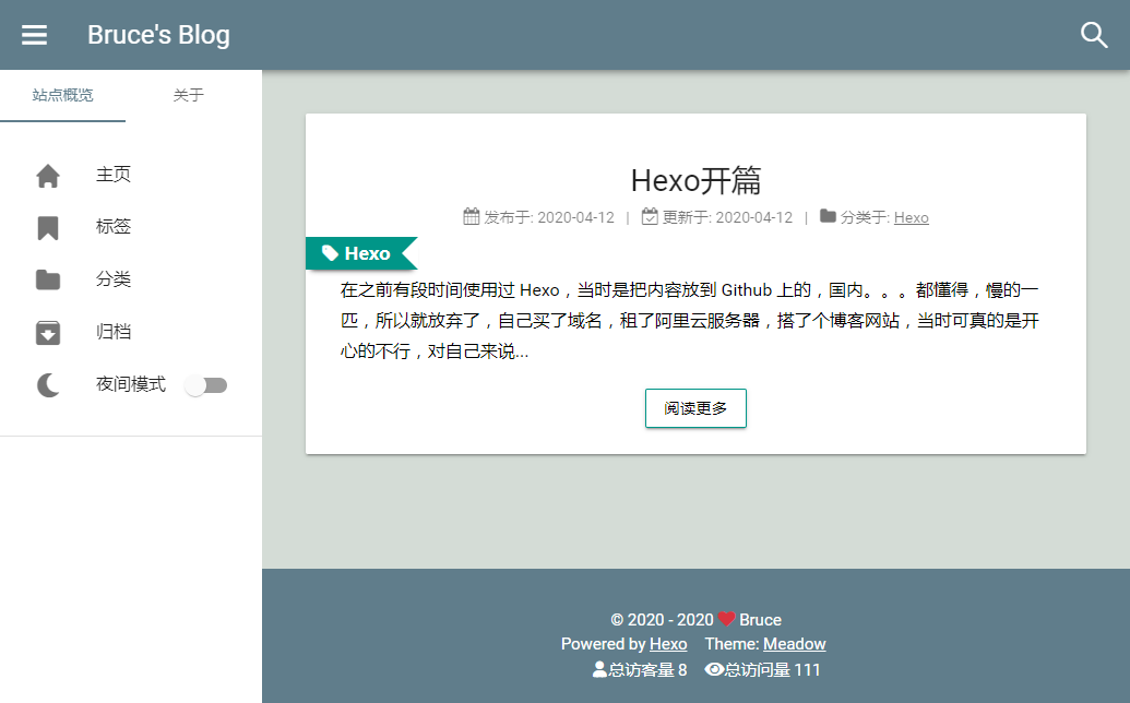 PC端博客樣式