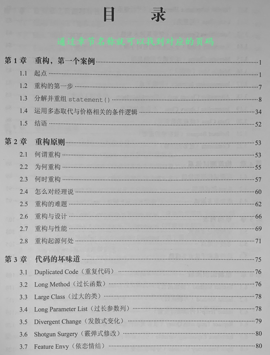 目錄頁