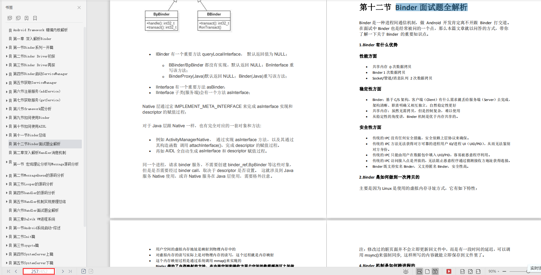Binder面試題決議