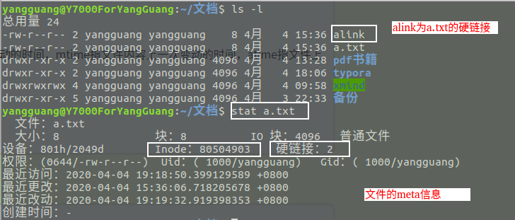 檔案inode資訊