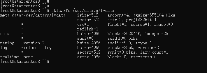 CentOS 8.0 創建管理 LVM 磁區(掛載新磁區) CentOS 8.0 創建管理 LVM 磁區(掛載新磁區)