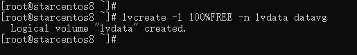 CentOS 8.0 創建管理 LVM 磁區(掛載新磁區) CentOS 8.0 創建管理 LVM 磁區(掛載新磁區)