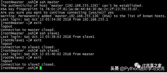 服務器之間實作免密登錄的簡易教程