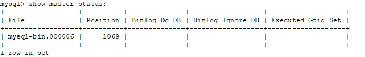 log-bin是否開啟