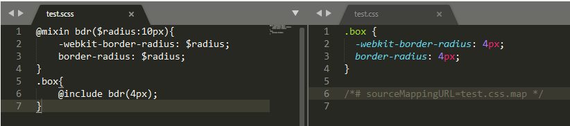 sass-mixin