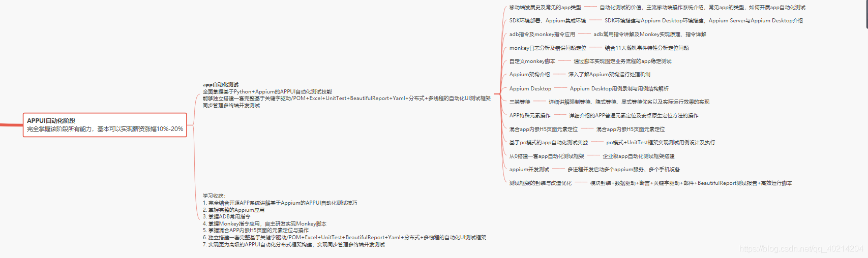 APPUI自動化測驗階段