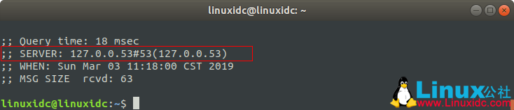 Linux dig 命令使用詳解