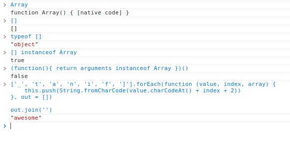 native-array-functions