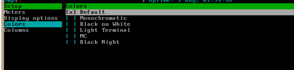 Linux htop工具使用詳解