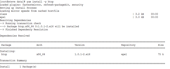 Linux htop工具使用詳解