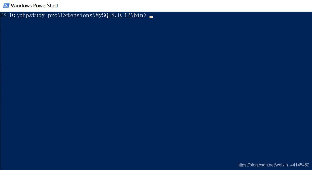 打開Powershell