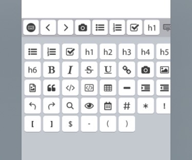 mweb的app輸入鍵盤