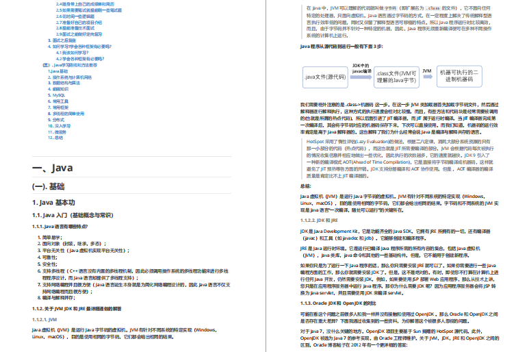 阿里資深架構師純手敲Java中高進階架構師筆記(近千頁開源)