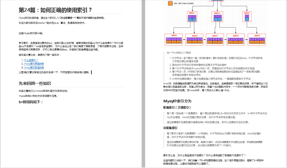 花費三個月整理的MySQL系列檔案 誠意之作 看完不虧
