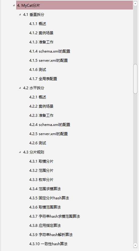 騰訊高級架構師熬夜整理:中間件MyCat實戰筆記,開放下載