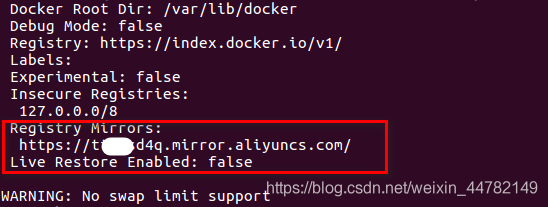 docker鏡像配置成功