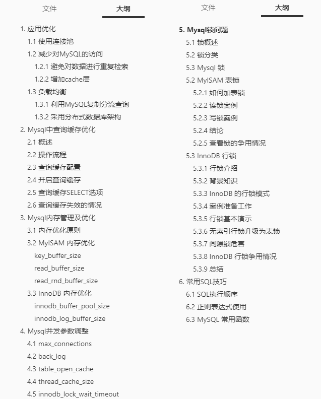 獨家！阿里技術人限產的MySQL高級筆記及面試寶典，簡直開掛