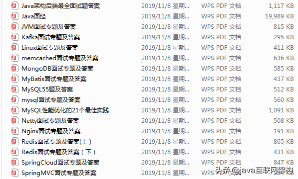 特殊期間，為Java崗準備全套架構視頻 +大廠面經+面試專題