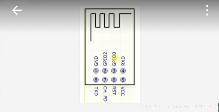 esp8266模塊管腳圖