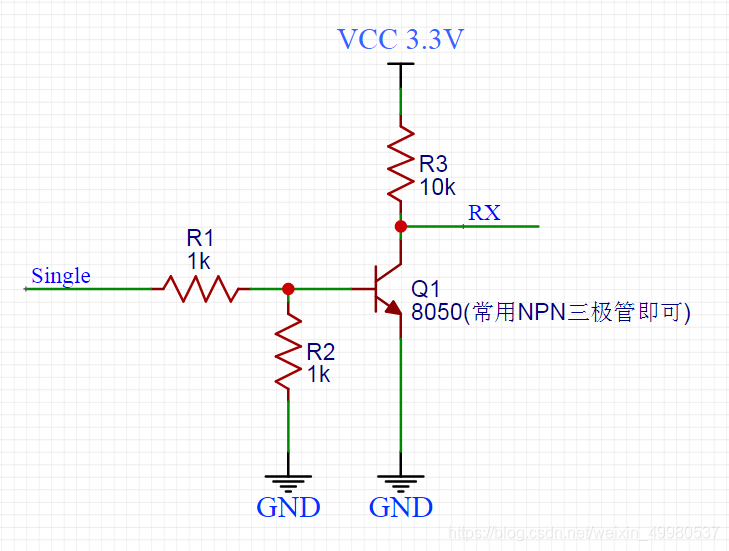 三極管反向電路