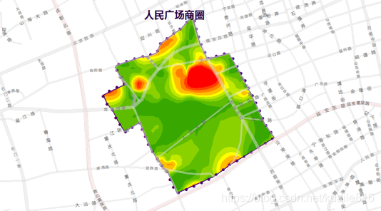車輛分布熱力圖