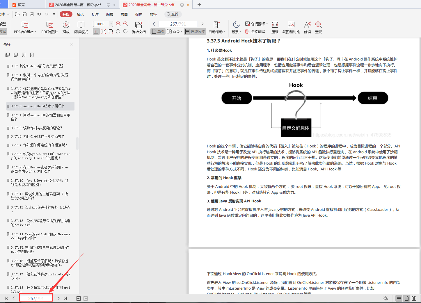 第二部分目錄及部分內容截圖
