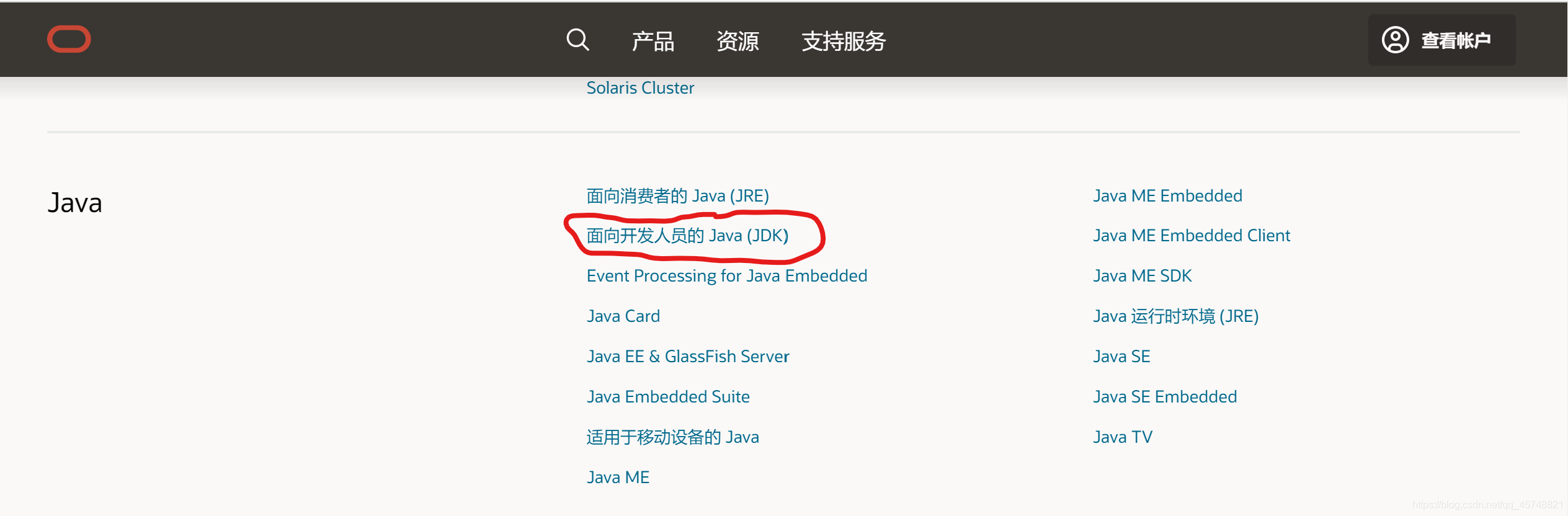 面向開發人員的 Java (JDK)
