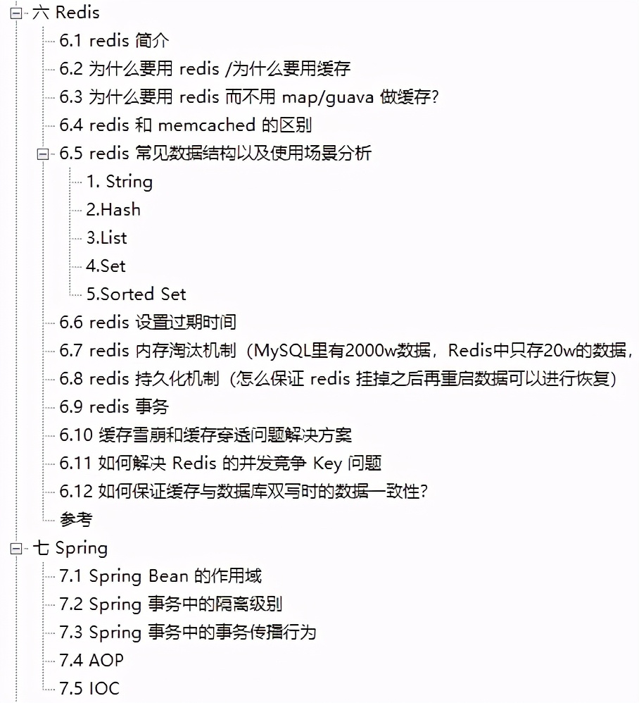 前大廠面試官整理Java最新知識點，啃完檔案進入BAT不是夢