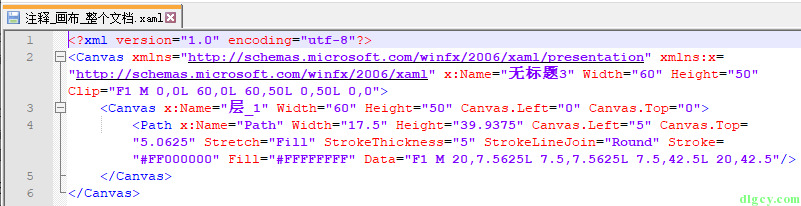 WPF 使用 Expression Design 畫圖匯出及使用 Path 畫圖插圖11