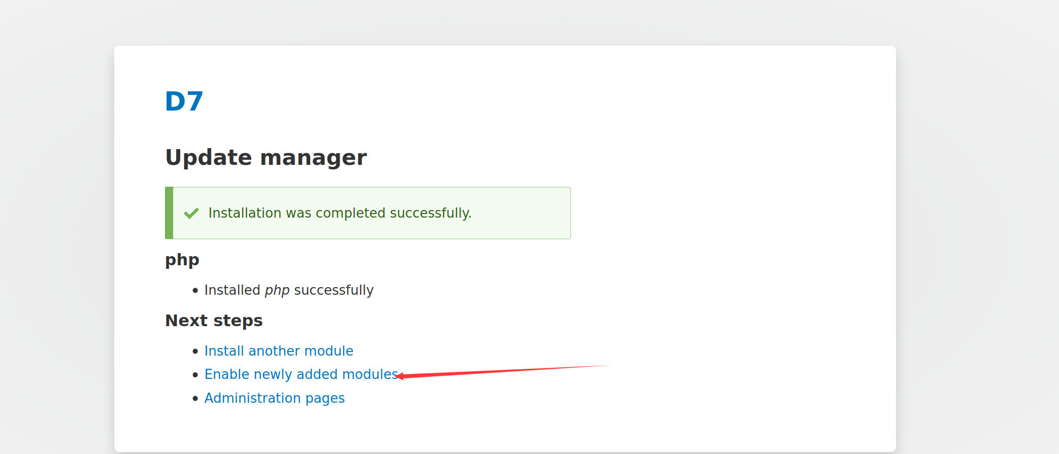 upload successful