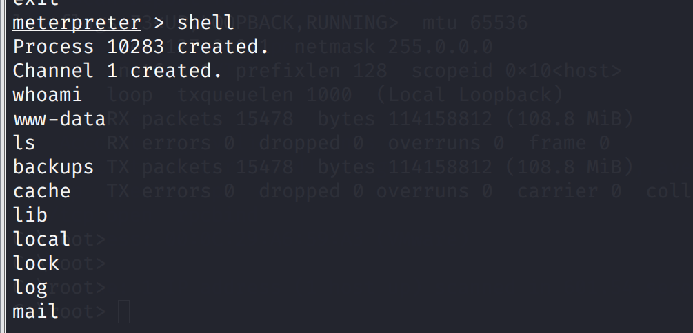 upload successful