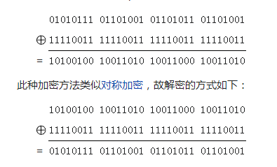 異或運算