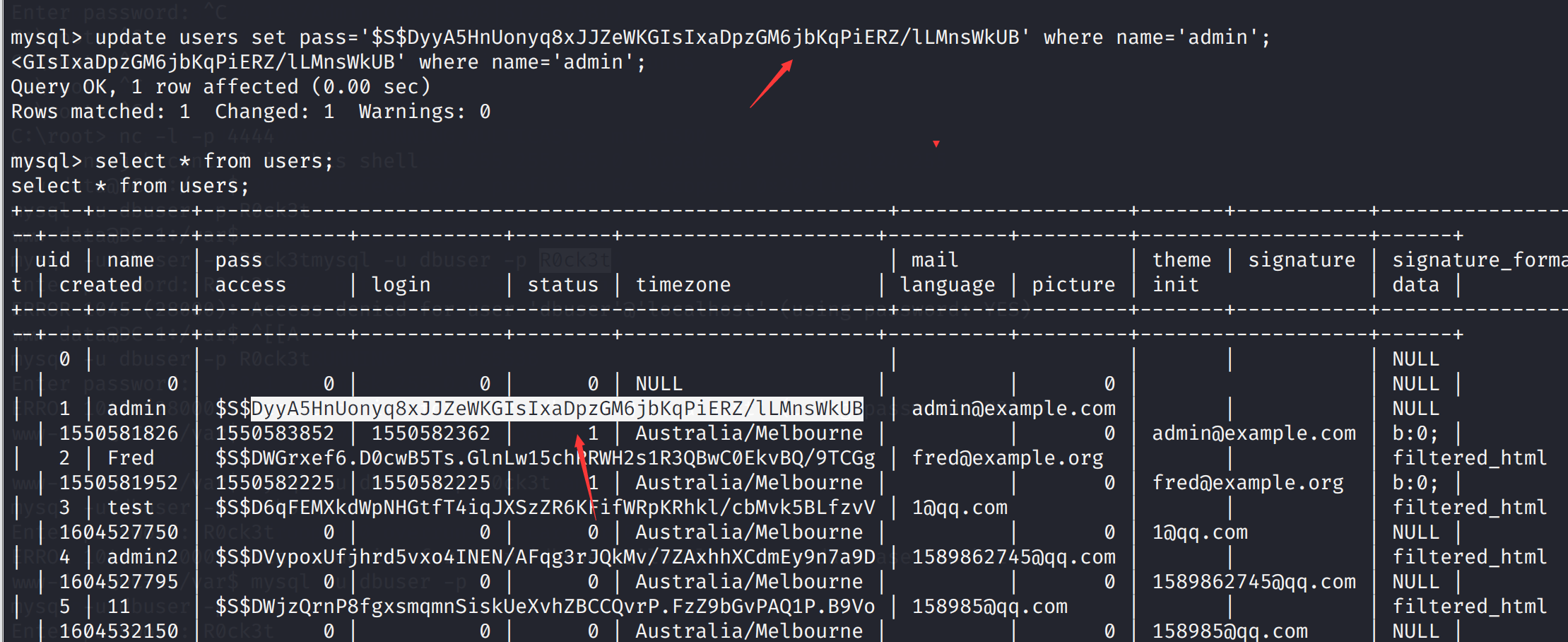 upload successful