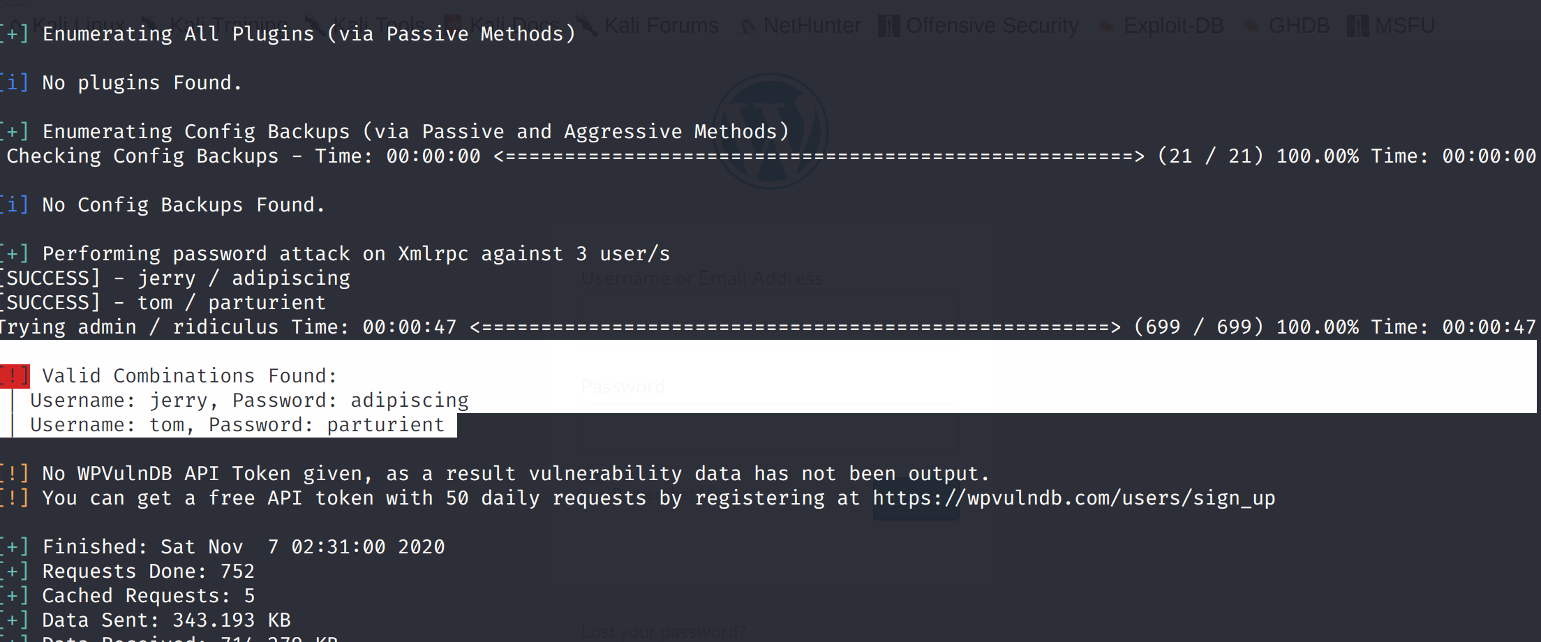 upload successful