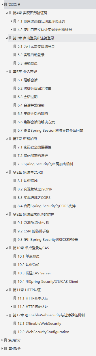 來看阿里內部傳閱的SpringSecurity筆記！吊不吊？
