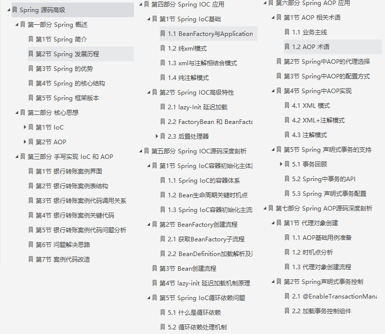 阿里P7：16小時講完Spring原始碼決議整套筆記，拿走不謝