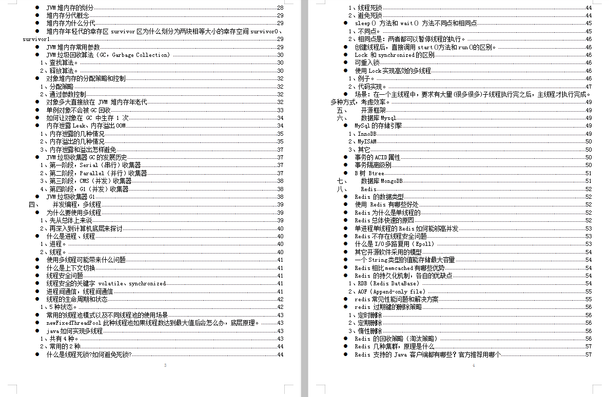 Java資深開發工程師核心知識體系8.0，888頁圖文并述，共計3.48G