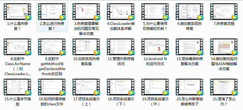 熱修復學習視頻