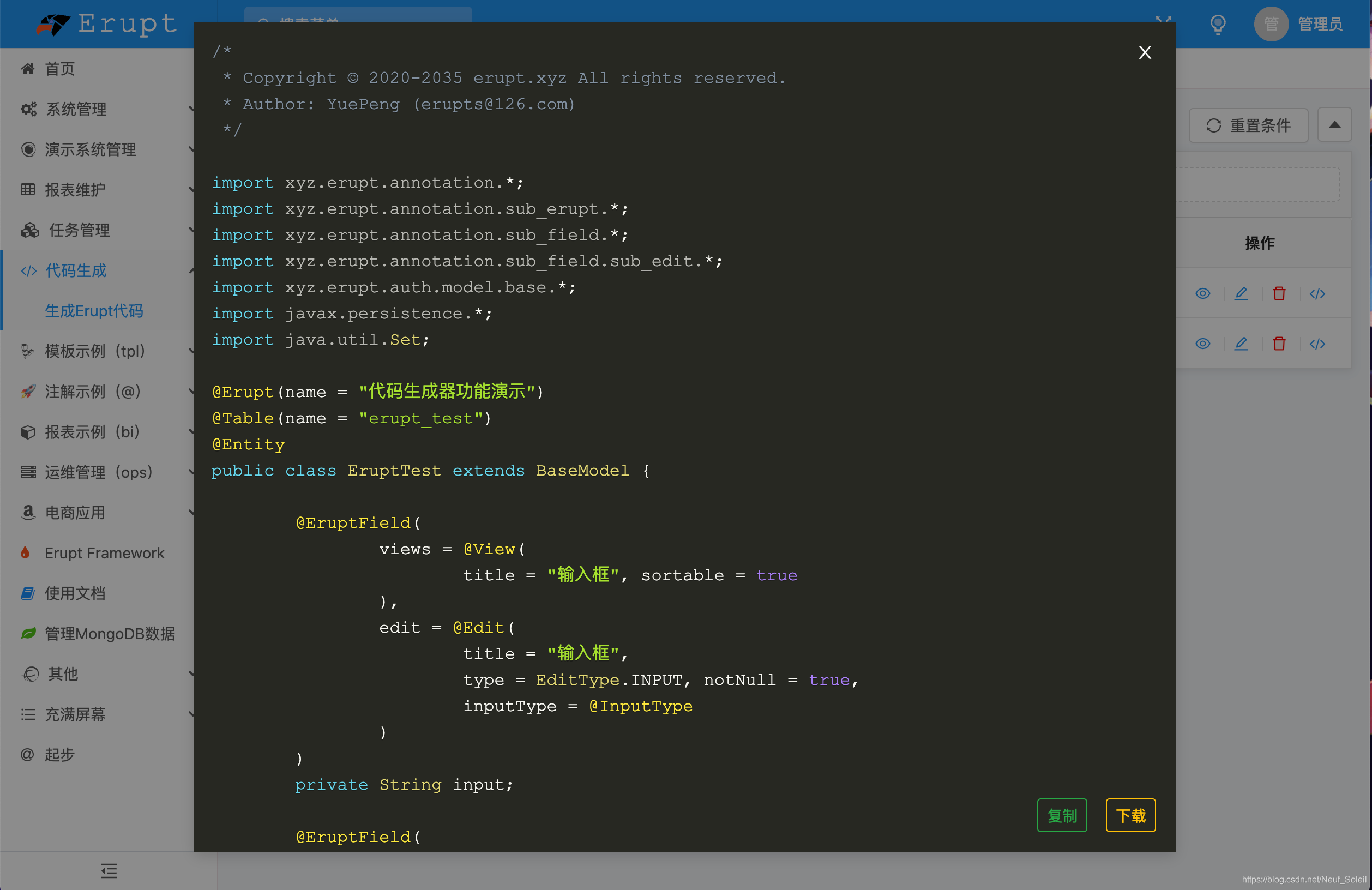 code