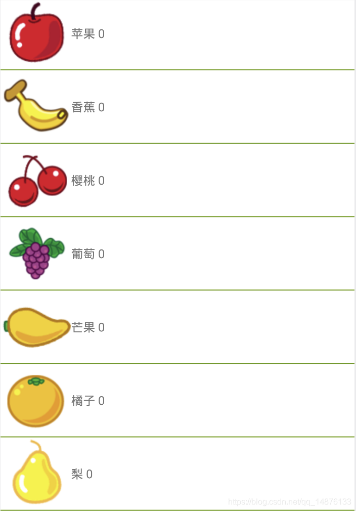 線性布局
