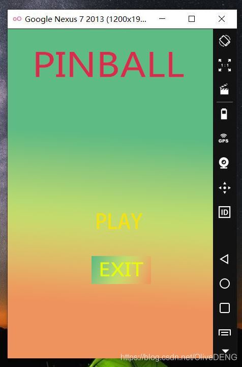 點擊play開始游戲，點擊exit可繼續上一局游戲
