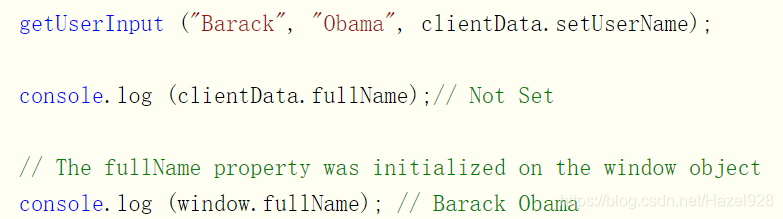 沒有維護this時，直接使用回呼函式clientData.setUserName，這個函式會定義window的fullName