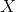 \bb{X}