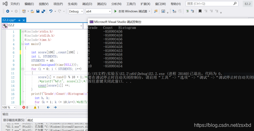 錯誤的：int score[100],count[100];