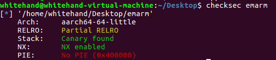 emarm_checksec